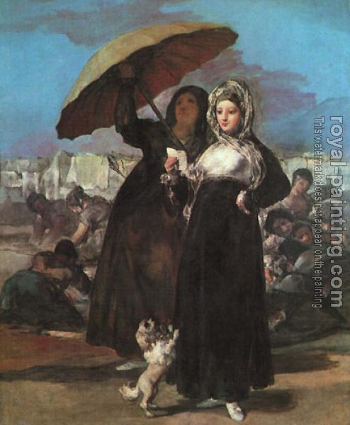 Francisco De Goya : Young Majas